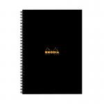 rhodia business book A4  wbnd hb nbk blk
