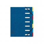 Guildhal Harmonika Multi File 7Prt Blue