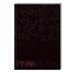 pink Black  A4  casebound book black 100080495