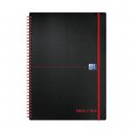 black n red wiro nbk A4  pp feint