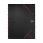 black n red meeting book A4   100104323