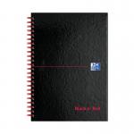 Black n Red Notebook A5 Feint 846350112