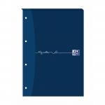 Cambridge Refill Pad Headbound Ruled Margin Punched 4 Holes 70gsm 160pp A4 Ref 100080212 [Pack 5]