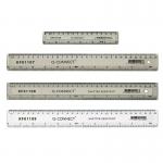 Q-Connect Ruler 15cm Clear