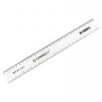 Q-Connect Ruler 30cm Clear