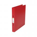 Q-Connect 2rbndr A4  polyprop red