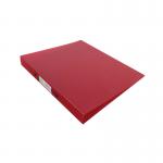 Q-Connect Ring Binder Frosted Red