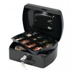 Q-Connect 8in CashBox Black