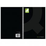 QConnect Wirebound Book A5 Black