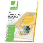 Q-Connect Lamg Pouch A5 80mic Pack of 100