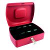 Q-Connect Cash Box 10 inch Red