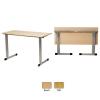 FF Jemini Plus Rect Training Table Oak
