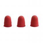 Q-Connect Thimblettes Size00 Red