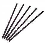 Q-Connect BindingComb 6mm Black Pack of 100