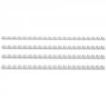 Q-Connect BindingComb 6mm White Pack of 100