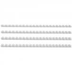 Q-Connect BindingComb 10mm White Pack of 100