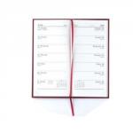 Diary Slim 2WTV Portrait Burgundy 2013