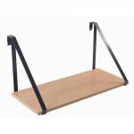 FF Jemini Hook Over Shelf Grey/Beech