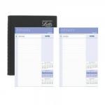 Letts Rhino A5 Day Page Appt Diary Black