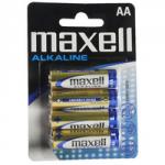 Maxell LR6/AA MN1500 Alk Battery Pack of 4