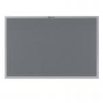 Nobo NBrd 1200x900mm Alum Frm Gry AF43