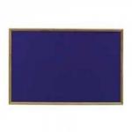 Nobo NBrd 900x600mm Classic Oak Frm Blu