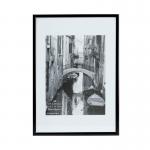 photoalb A4  cert frame back loader blk