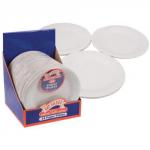 PMS Paper Plate White 183/126 Pack of 16