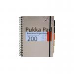 pukkapad A4 p exec met project book asstd