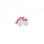 Sale Ticket 4x3in Red White Pack of 30 ST4