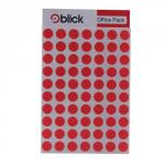 Blick Colour Label FP 13mm Red Pack of 2240