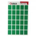 blick colour label fp 19x25 Green pack of 960
