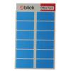 blick colour label fp 25x50 Blue pack of 320