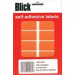 Blick Colour Label FP 25x50 Orange Pack of 320