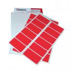 Blick Colour Label FP 25x50 Red Pack of 320