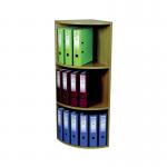 Rotadex Corner Unit 3 Tier Lt Oak CU18