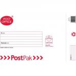 bubble lined mail d White  red print pack of 10