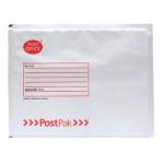 bubble lined mail h red print White  pack of 10