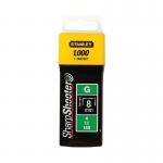 Stanley 8Mm Staples Pack of 1000 1-Tra705T