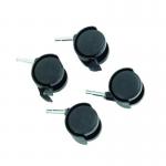 FD Castor Set for Hb-4068 Black 369048