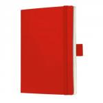 Sigel Notebook Lined 93x140x13mm Red
