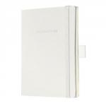 Sigel Notebook Lined 93x140x13mm White