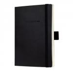 Sigel Notebook Lined 93x140x13mm Black