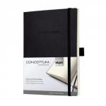 Sigel Notebook Lined 135x210x13mm Black