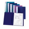 snopake A4  disp book 10pocket assorted pack of 10