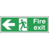 FireExit RM Arw Left 150x450 PVC