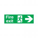 FireExit RM Arw Right 150x450 PVC