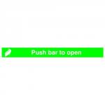 Push Bar To Open 75x600 PVC FX05645R