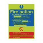 Niteglo Fire Action Std 300x250 PVC