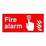 Fire Alarm 100x200mm PVC FR03703R